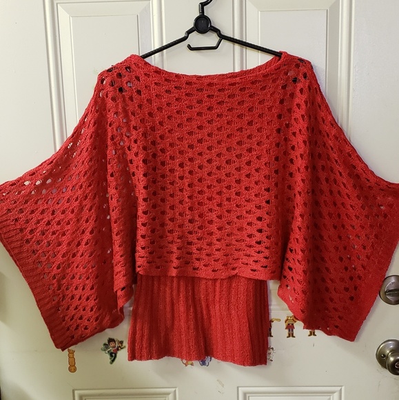 Women Hollow Woolen Blouse - Picture 2 of 5